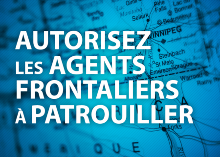 Icône : "Autorisez les agents frontaliers à patrouiller"
