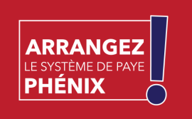 Logo de la campagne arrangez le système phénix