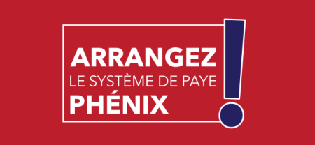 Logo de la campagne arrangez le système phénix