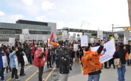 Demo at Pearson Airport