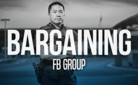 Photo of BSO with the words "Bargaining: FB Group"